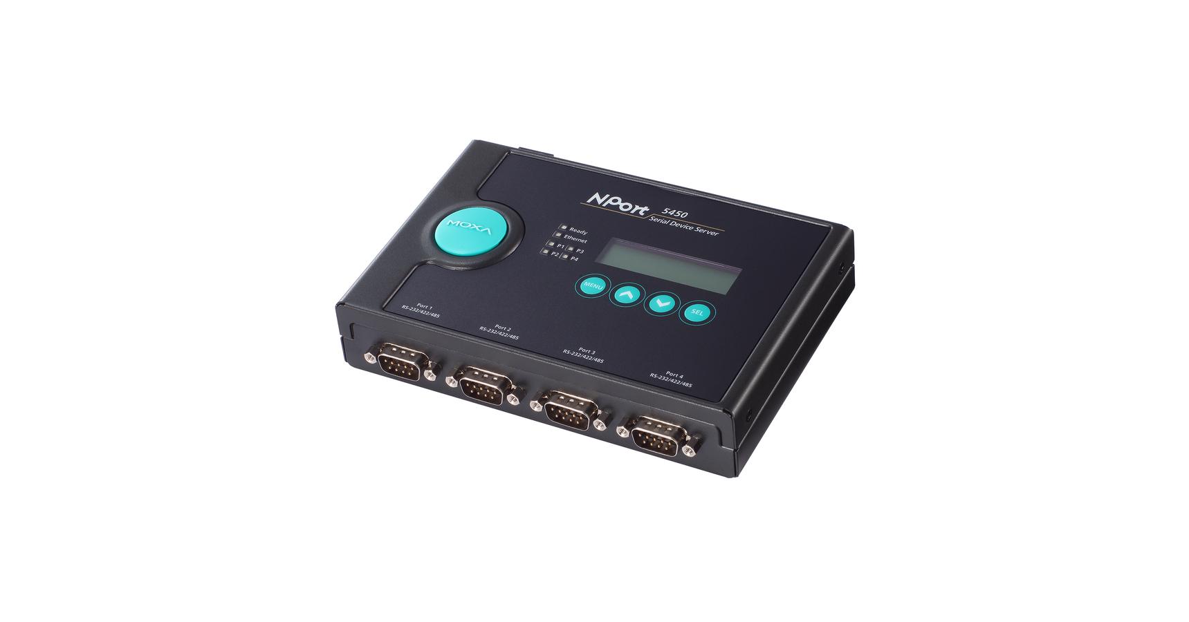 Moxa NPort 5450-T - NPort 5400 sorozat - Com-Forth Webshop