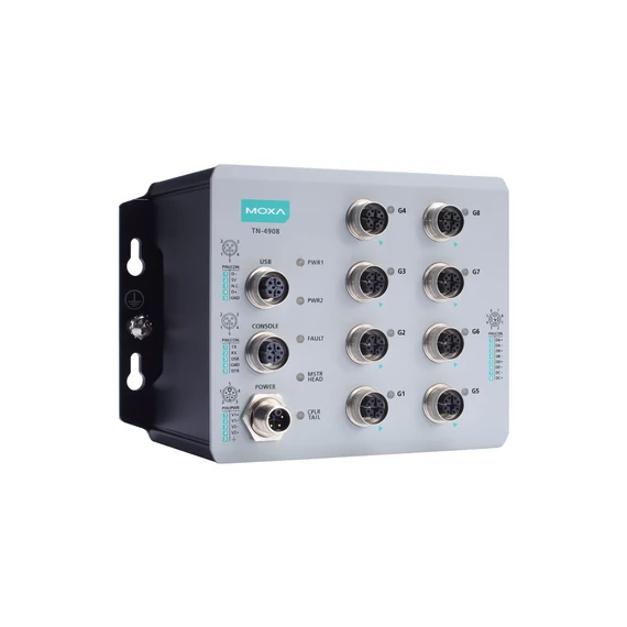 Moxa TN-4908-WV-CT-T vasúti ipari biztonsági router