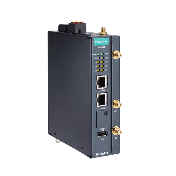 MOXA AIG-302-T-AZU-LX 2 portos gateway.